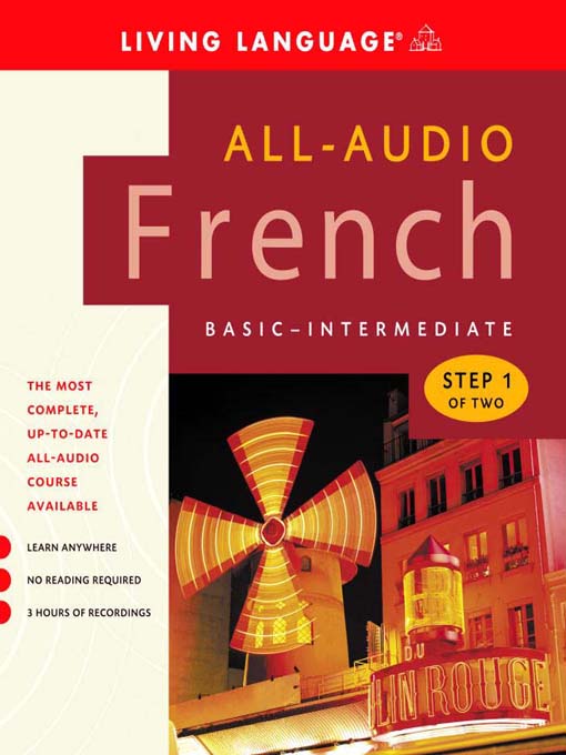 Title details for All-Audio French Step 1 by Living Language - Wait list